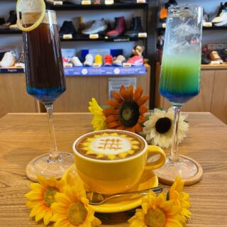 39_ソレイユラテ・アルルの星空・夜のカフェテラスエスプレッソ