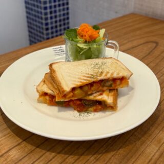 63_自家製ラタトゥイユのホットサンド